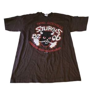 Sturgis 2006 Bike Week T-Shirt Medium Brown